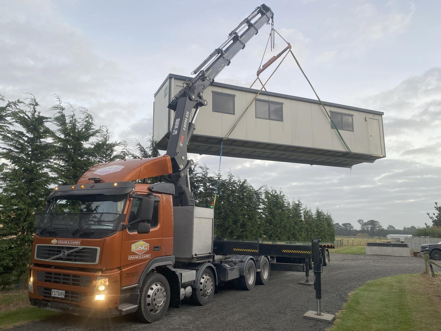 Standard Crane Truck